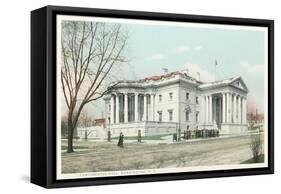 Continental Hall-null-Framed Stretched Canvas