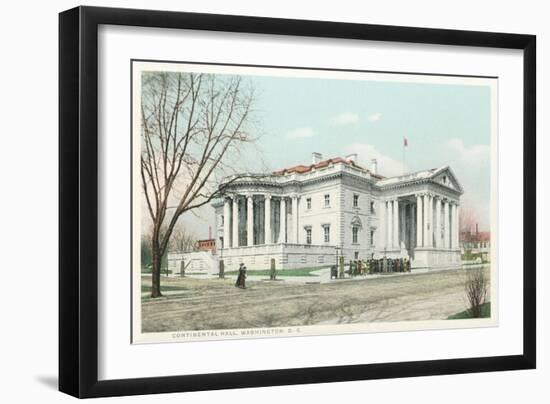 Continental Hall-null-Framed Art Print