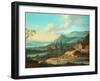 Continental Landscape, 1762-Johann Christian Vollerdt-Framed Giclee Print