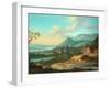 Continental Landscape, 1762-Johann Christian Vollerdt-Framed Giclee Print