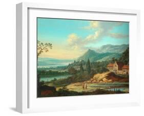 Continental Landscape, 1762-Johann Christian Vollerdt-Framed Giclee Print