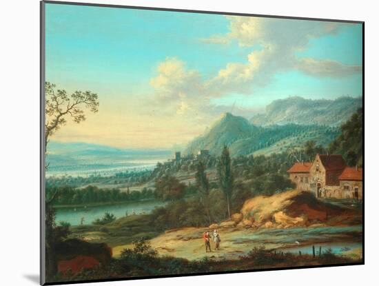 Continental Landscape, 1762-Johann Christian Vollerdt-Mounted Giclee Print