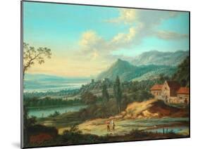 Continental Landscape, 1762-Johann Christian Vollerdt-Mounted Giclee Print