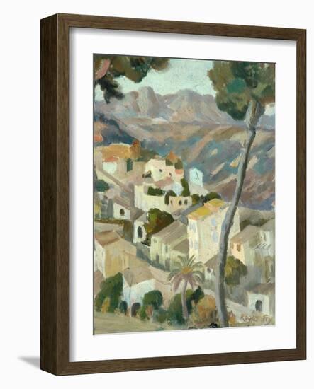 Continental Landscape, 1900s-Roger Eliot Fry-Framed Giclee Print