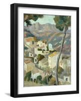 Continental Landscape, 1900s-Roger Eliot Fry-Framed Giclee Print