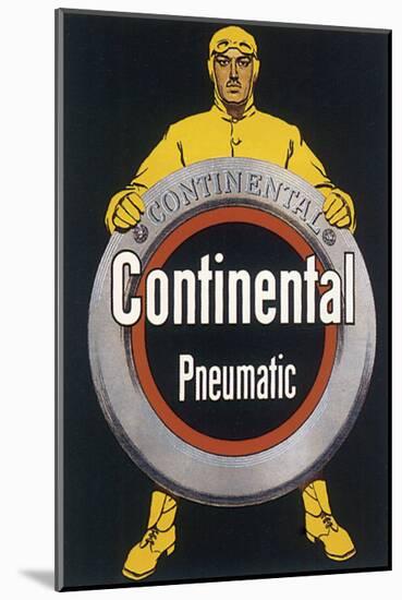 Continental Pneumatic-null-Mounted Premium Giclee Print