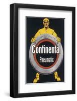 Continental Pneumatic-null-Framed Art Print