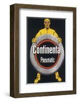 Continental Pneumatic-null-Framed Art Print