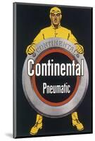 Continental Pneumatic-null-Mounted Art Print