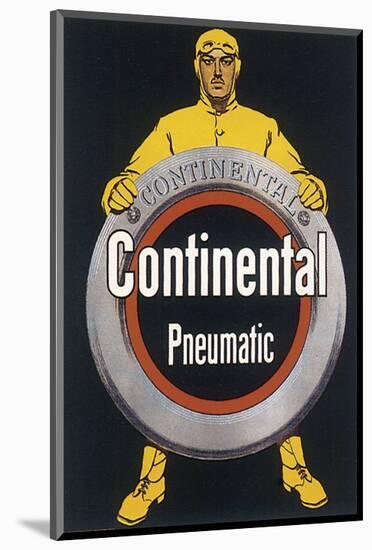 Continental Pneumatic-null-Mounted Art Print