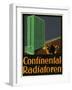 Continental Radioforen-null-Framed Art Print