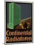 Continental Radioforen-null-Mounted Art Print