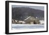 Continental Soldiers' Cabin Reconstructed at Valley Forge Winter Camp, Pennsylvania-null-Framed Photographic Print