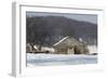 Continental Soldiers' Cabin Reconstructed at Valley Forge Winter Camp, Pennsylvania-null-Framed Photographic Print