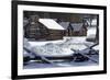 Continental Soldiers’ Cabins Reconstructed at the Valley Forge Winter Camp, Pennsylvania-null-Framed Premium Photographic Print