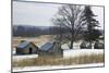 Continental Soldiers' Cabins Reconstructed at the Valley Forge Winter Camp, Pennsylvania-null-Mounted Giclee Print