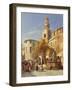 Continental Street Scene-Jacques Carabain-Framed Giclee Print