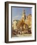 Continental Street Scene-Jacques Carabain-Framed Giclee Print