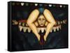 Contortionist-Leah Saulnier-Framed Stretched Canvas