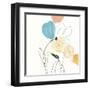 Contour Garden III-June Vess-Framed Art Print