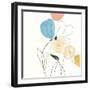 Contour Garden III-June Vess-Framed Art Print