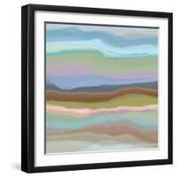 Contours II-Michael Tienhaara-Framed Art Print