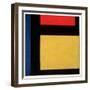 Contra Compositie, 1924-Theo Van Doesburg-Framed Giclee Print