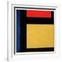 Contra Compositie, 1924-Theo Van Doesburg-Framed Giclee Print