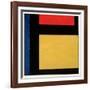 Contra Compositie, 1924-Theo Van Doesburg-Framed Giclee Print