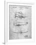 Contra Propeller Low Wing Airplane Patent-Cole Borders-Framed Art Print