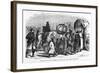 Contrabands Accompanying the Line of Sherman's March Through Georgia, C.1864-null-Framed Giclee Print