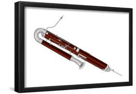 Contrabassoon, Woodwind, Musical Instrument-Encyclopaedia Britannica-Framed Poster