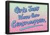 Contraception-null-Framed Poster