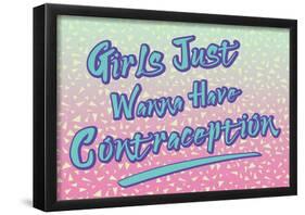 Contraception-null-Framed Poster