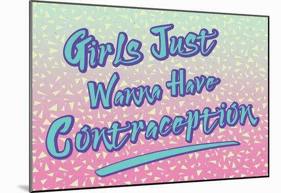 Contraception-null-Mounted Poster
