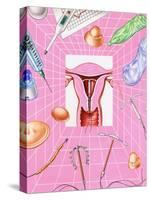 Contraception-John Bavosi-Stretched Canvas