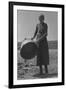 Contracting Grandmother-Dorothea Lange-Framed Art Print