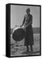 Contracting Grandmother-Dorothea Lange-Framed Stretched Canvas