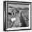 Contractors Setting Explosives in a Trench in Firbeck, Near Rotherham, 1962-Michael Walters-Framed Photographic Print