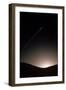 Contrail at Dusk-null-Framed Photographic Print