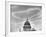 Contrails over St. Paul's Dome-null-Framed Photographic Print