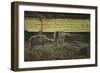 Contrast of Light, 1887-Giovanni Segantini-Framed Giclee Print