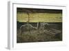 Contrast of Light, 1887-Giovanni Segantini-Framed Giclee Print