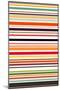 Contrast Stripe-Sharon Turner-Mounted Art Print