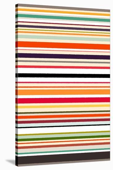 Contrast Stripe-Sharon Turner-Stretched Canvas