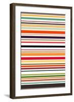 Contrast Stripe-Sharon Turner-Framed Art Print