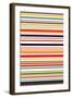 Contrast Stripe-Sharon Turner-Framed Art Print