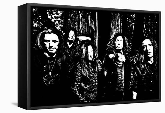 Contrast-null-Framed Stretched Canvas