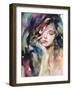 Contrasts V-Sasha-Framed Giclee Print