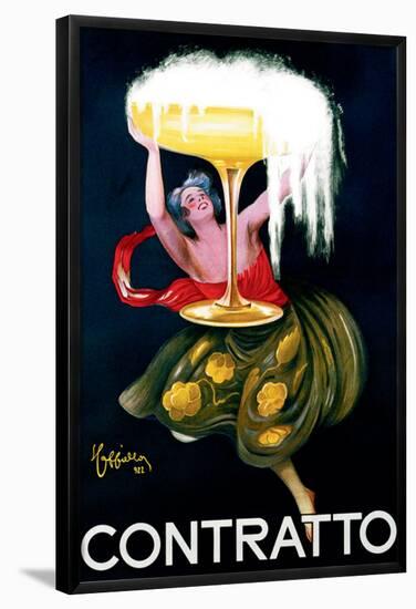 Contratto-Leonetto Cappiello-Framed Poster